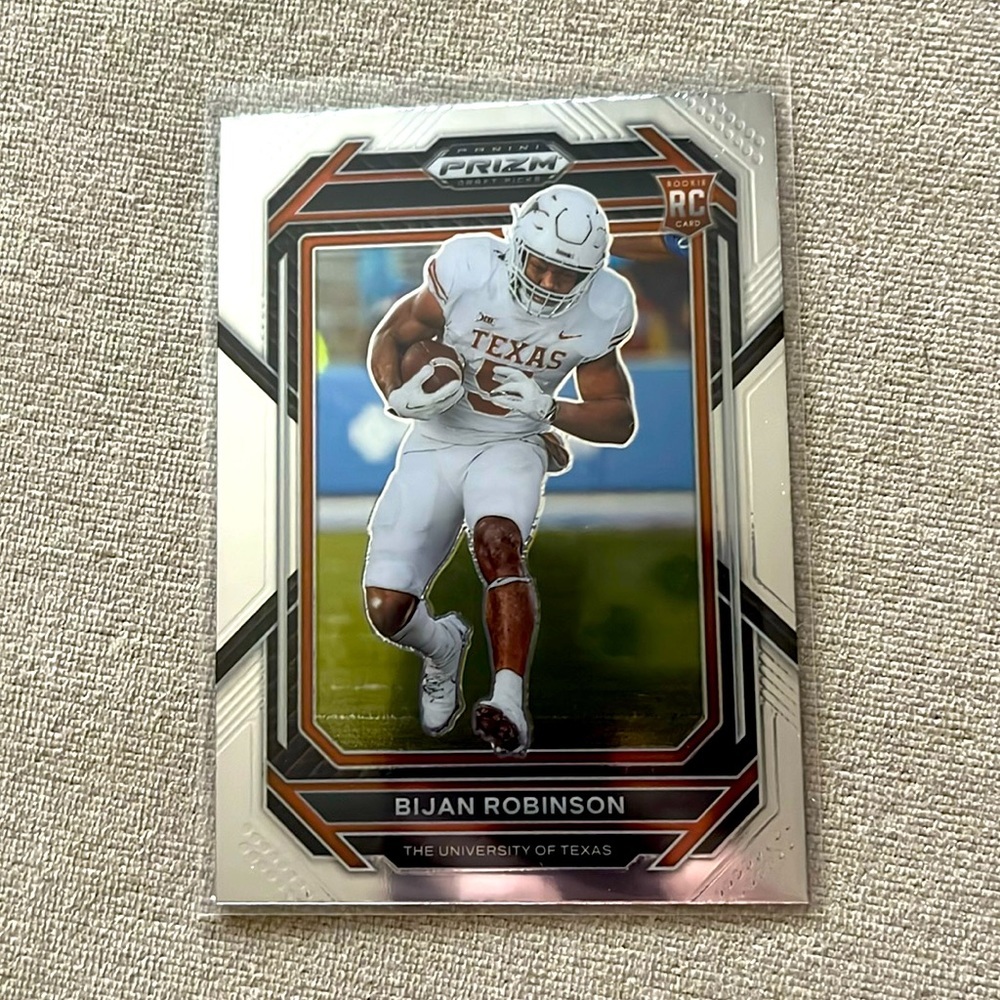Bijan Robinson 2023 Panini Prizm Draft Picks #115 Base Falcons Rookie Card